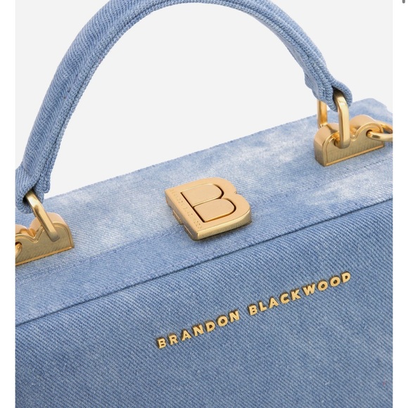 Brandon Blackwood Bleached Denim Kendrick Trunk - Picture 6 of 6